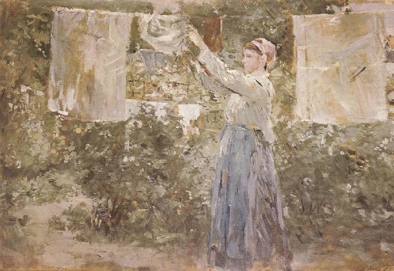 The woman Air dress, Berthe Morisot